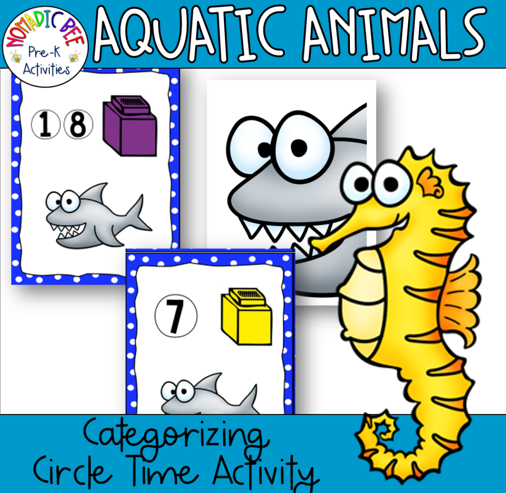 Sea Animals Activities & printables