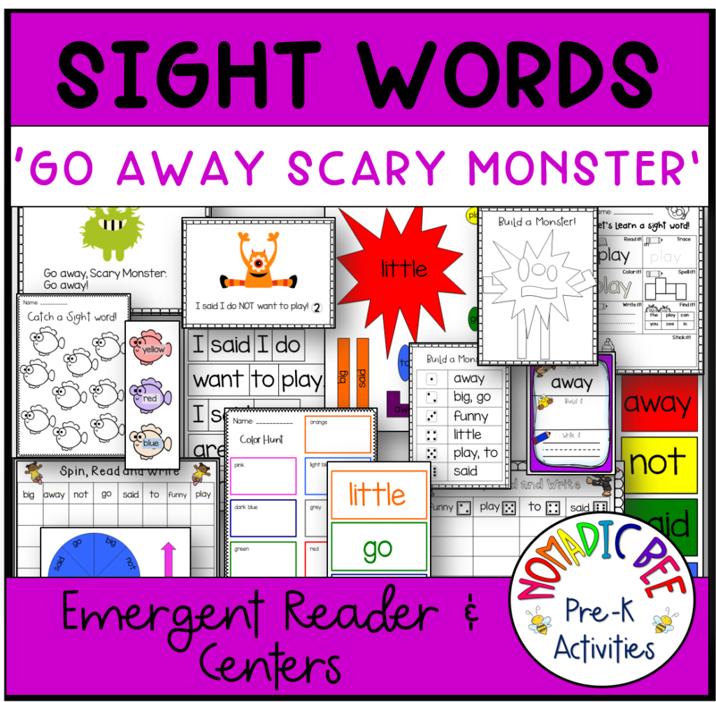 Sight Words Printables & Activities