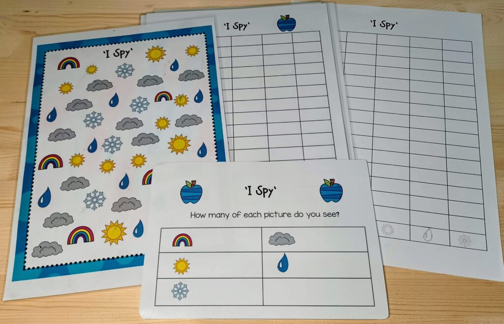 Weather themed activities & printables