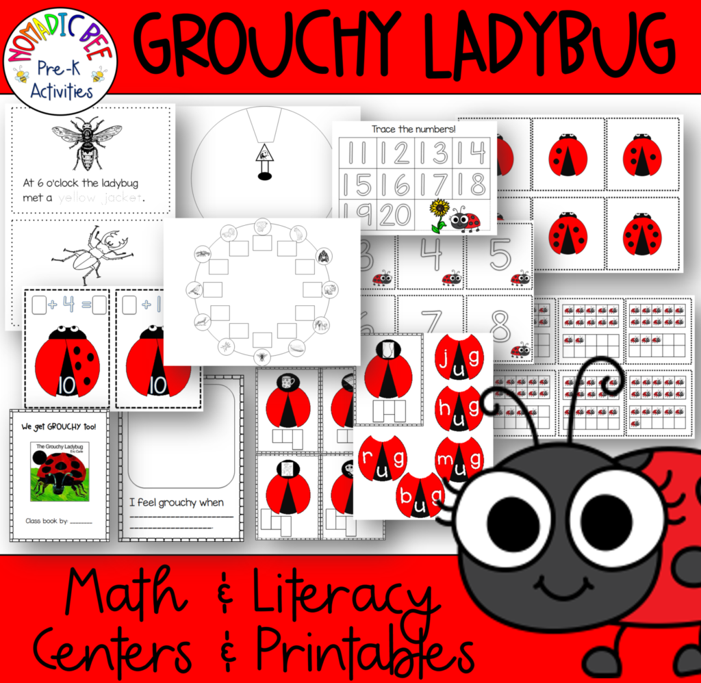 Ladybug Themed Activities