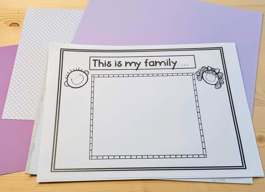 All About Me Printable Book