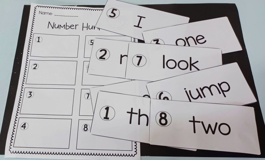 Sight Words Printables & Activities