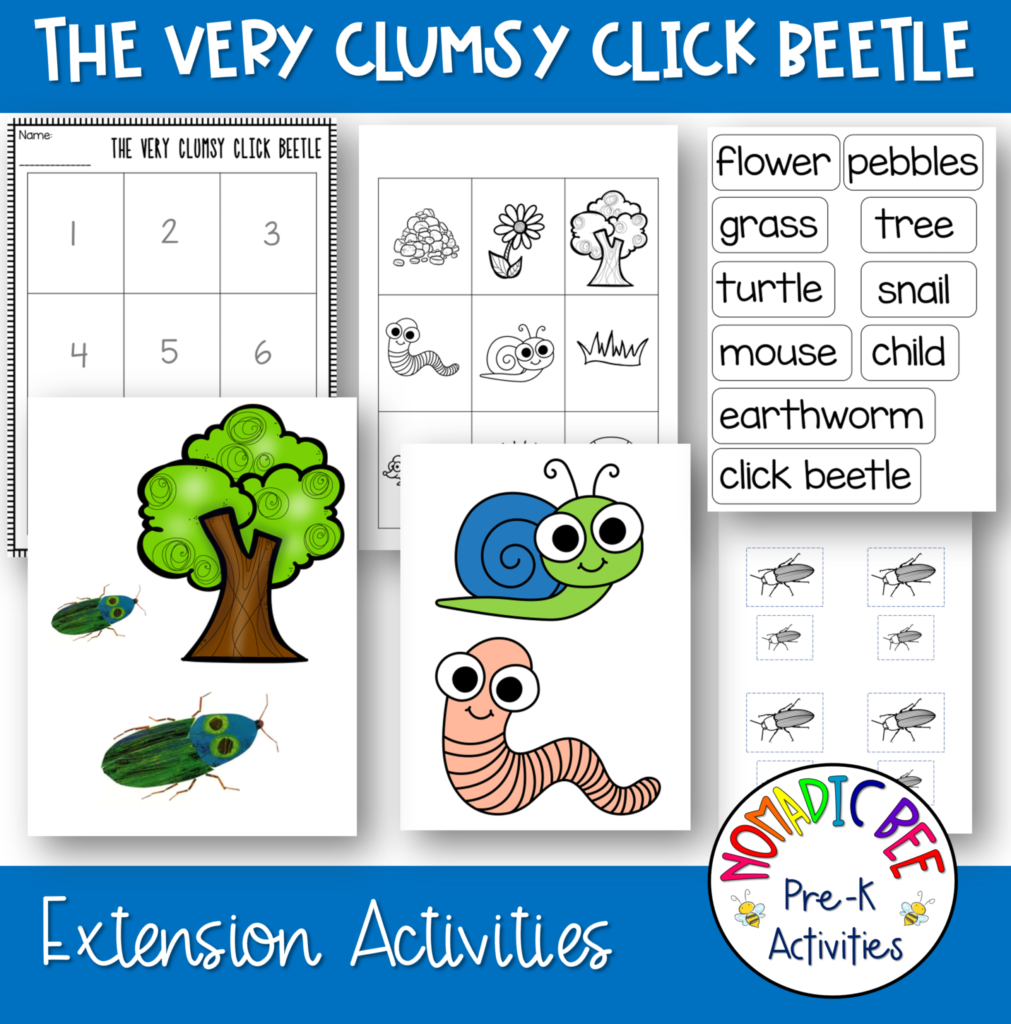 The Very Clumsy Click Beetle Activities