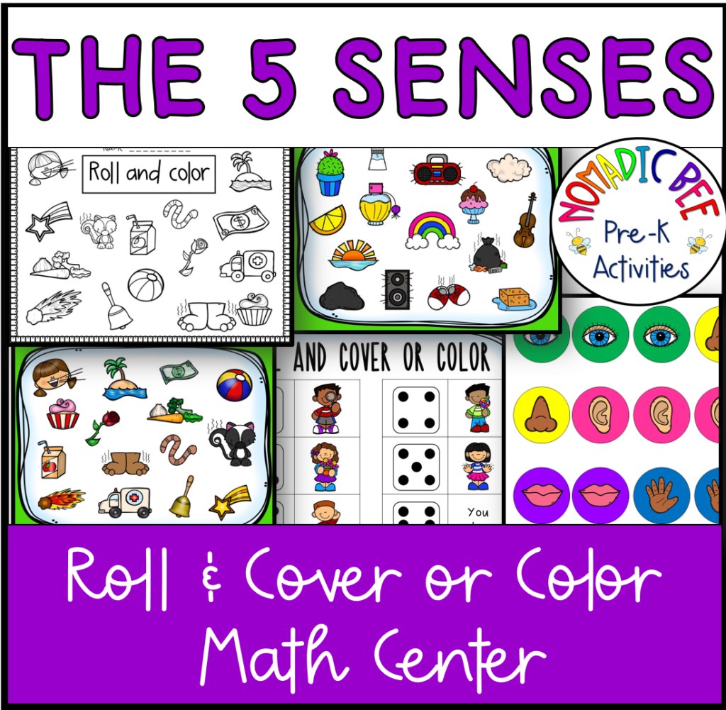 5 Senses Printables & Activities