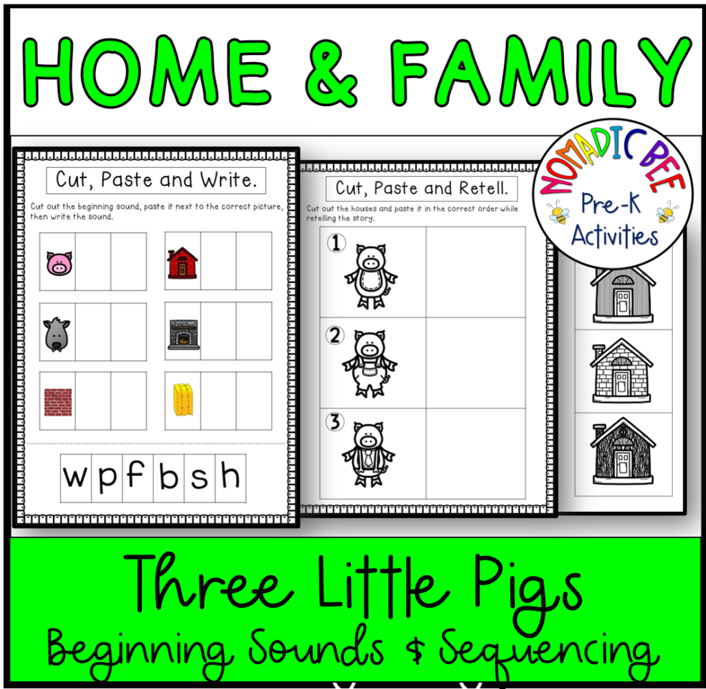 Three Little Pigs Activities & Printables