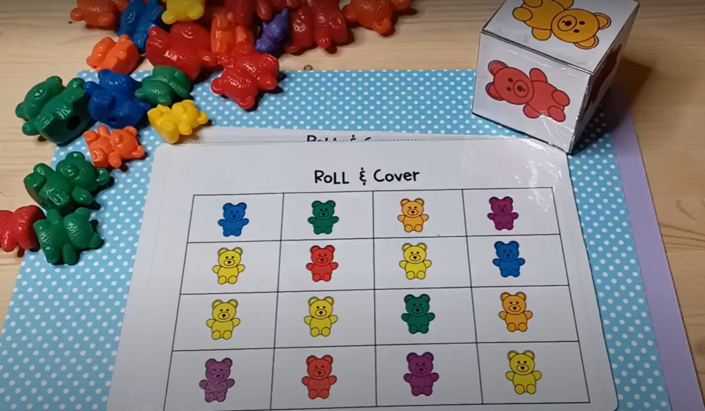 Teddy Bear Counters Math Centers