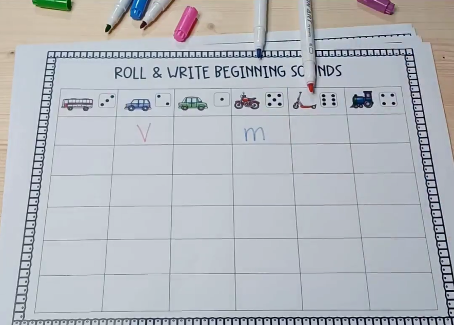 Transportation Themed Printables & Activities