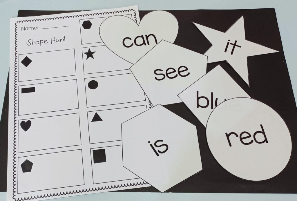 Sight Words Printables & Activities