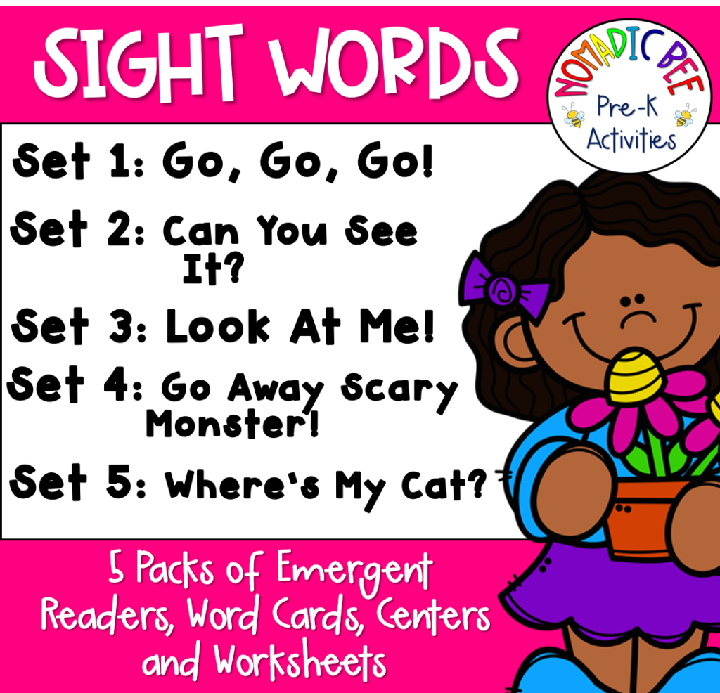 Sight Words Printables & Activities