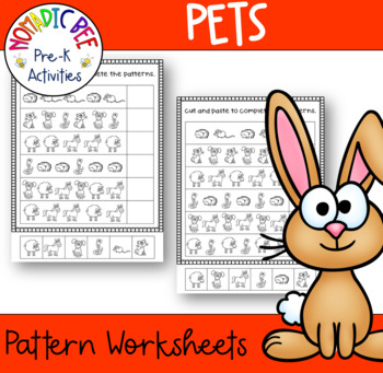 Pets Themed Printables & Activities