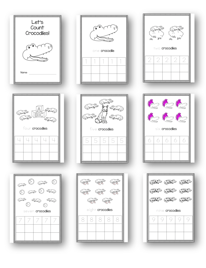 Counting Crocodiles Activities