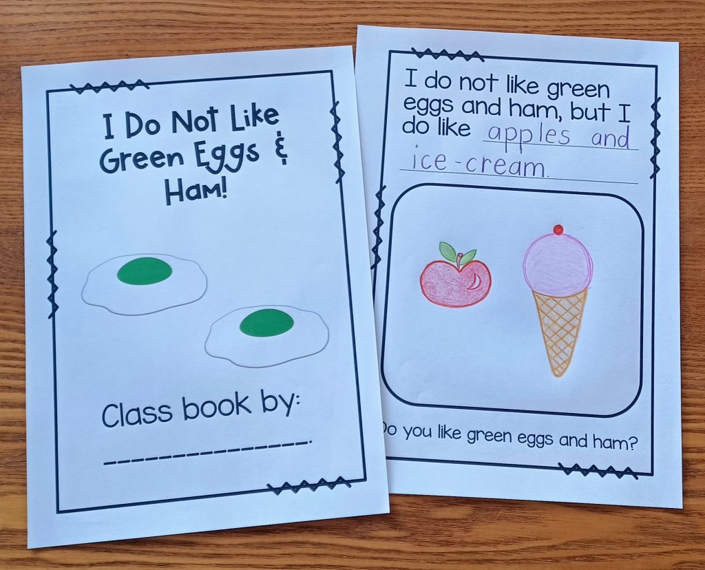 Green Eggs & Ham Activities