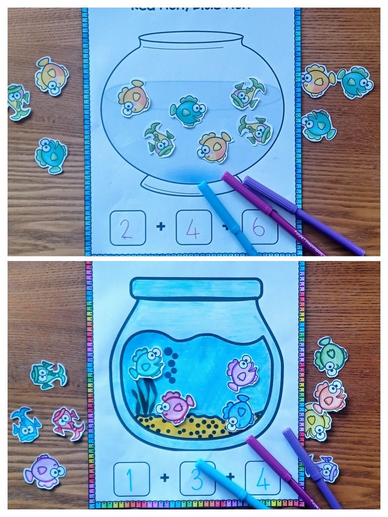 One Fish, Two Fish, Red Fish, Blue Fish Activities