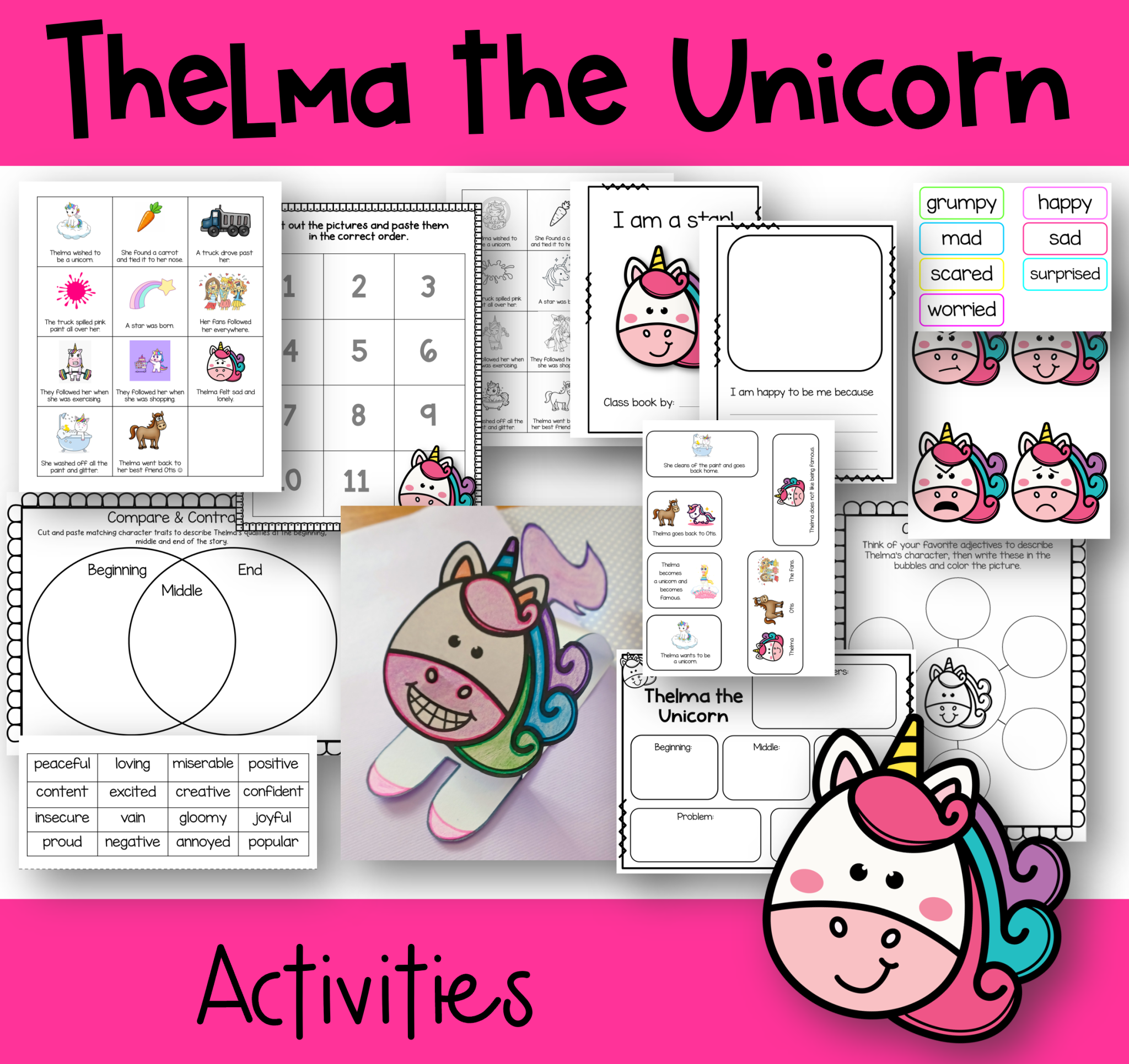 Thelma the Unicorn Activities