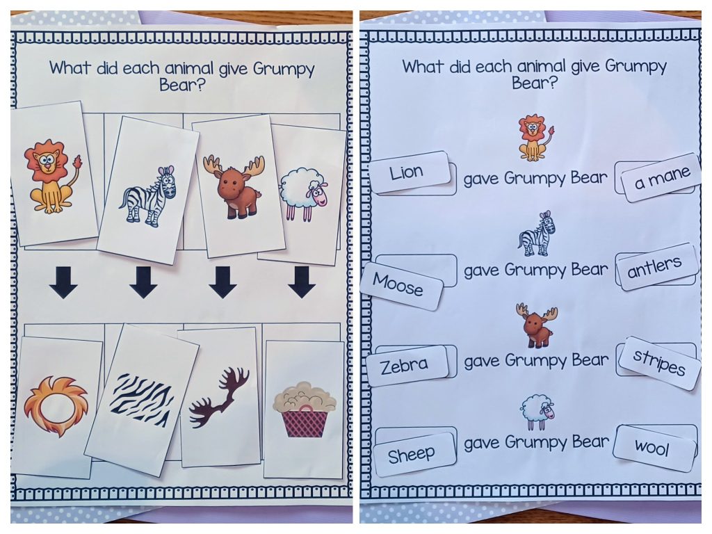 The Very Cranky Bear Activities