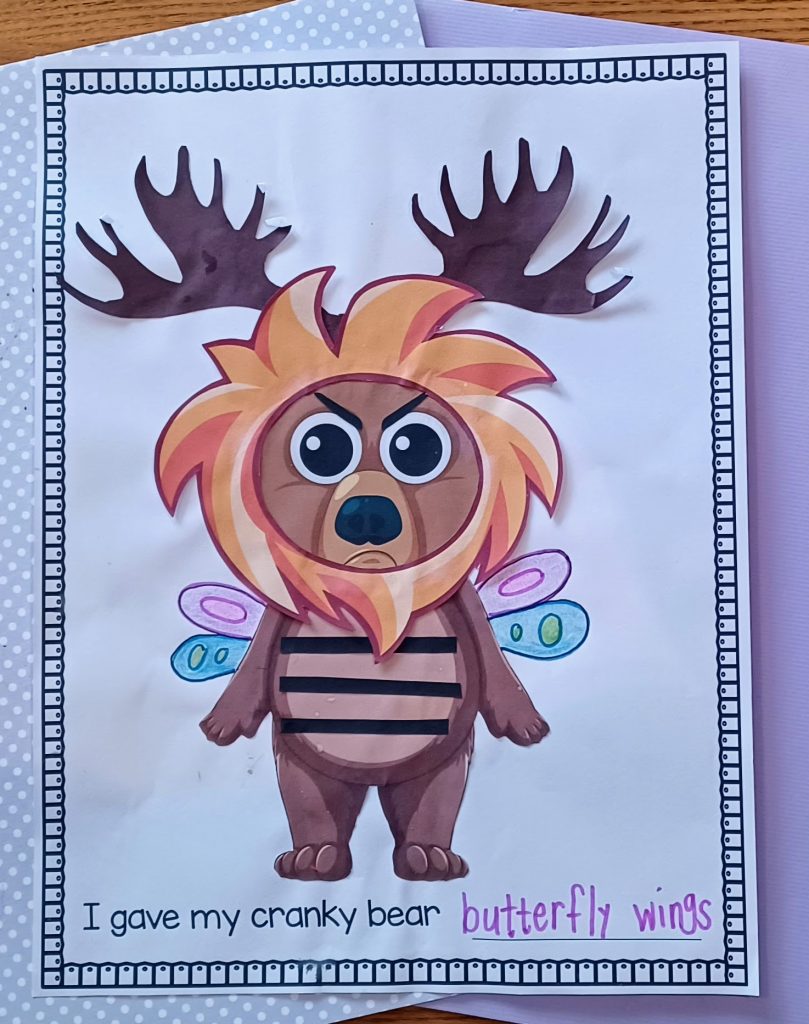 The Very Cranky Bear Activities