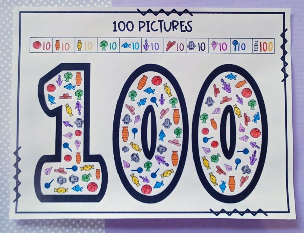 100 Days of School Activities