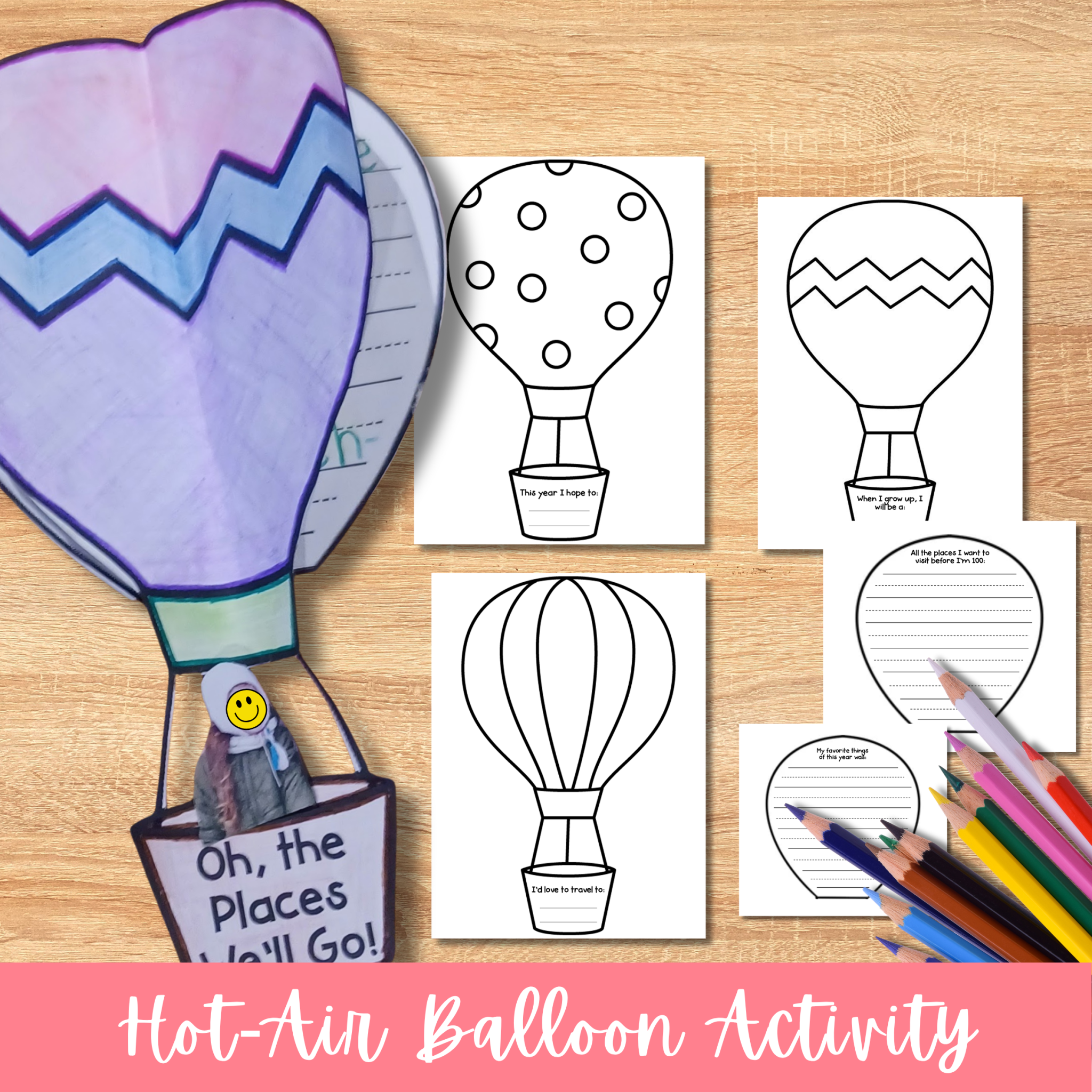 Oh, the Places I'll Go! Activities