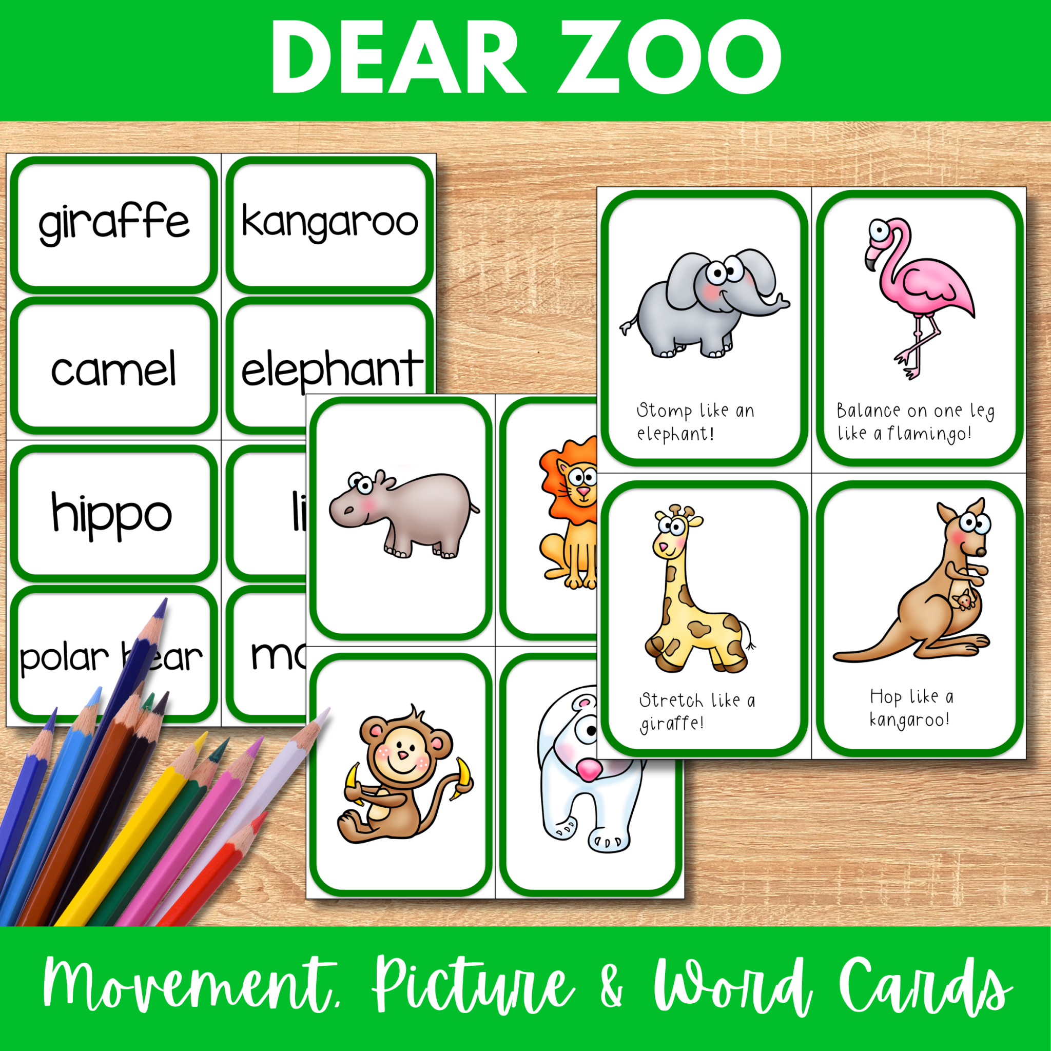 Dear Zoo Activities