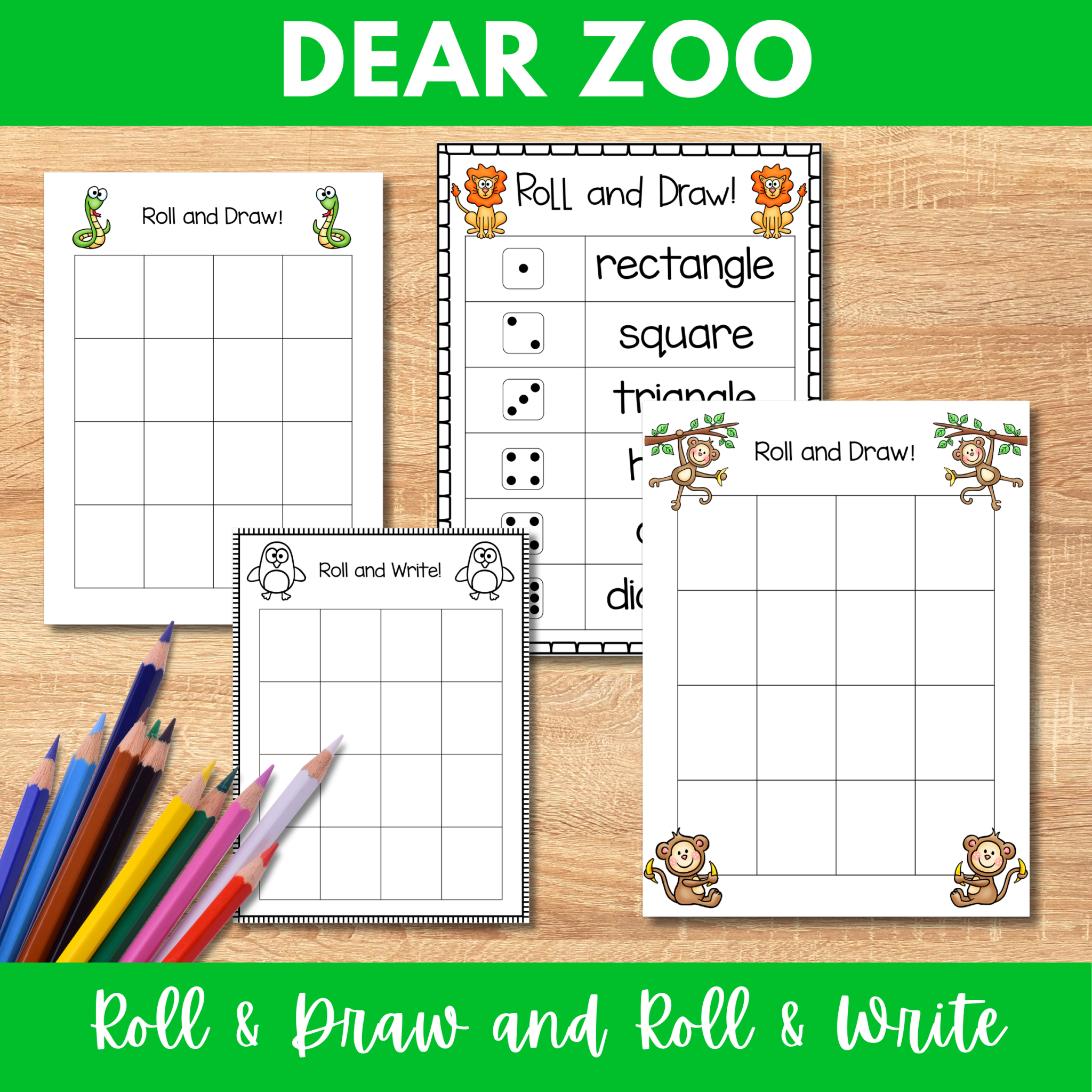Dear Zoo Activities