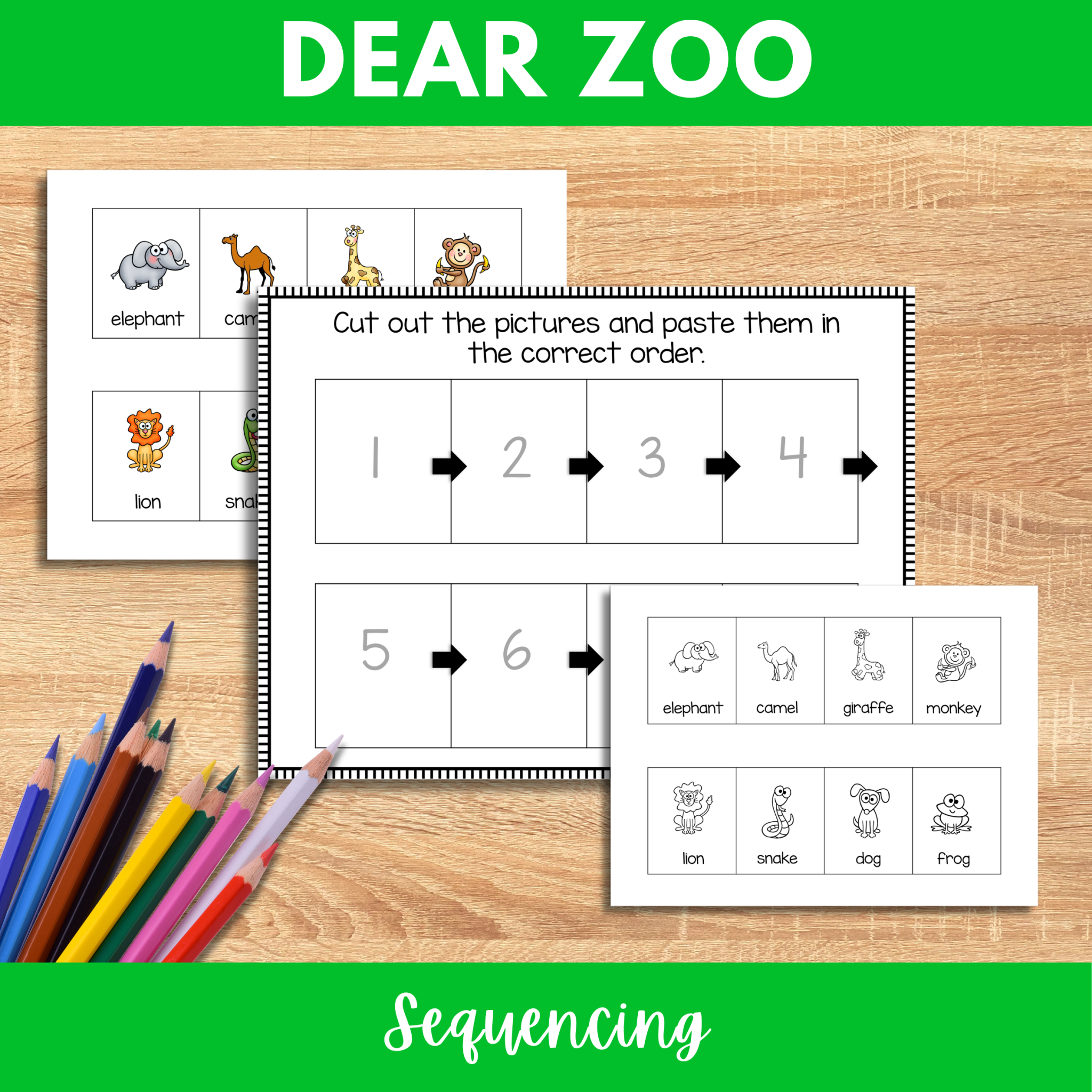 Dear Zoo Activities