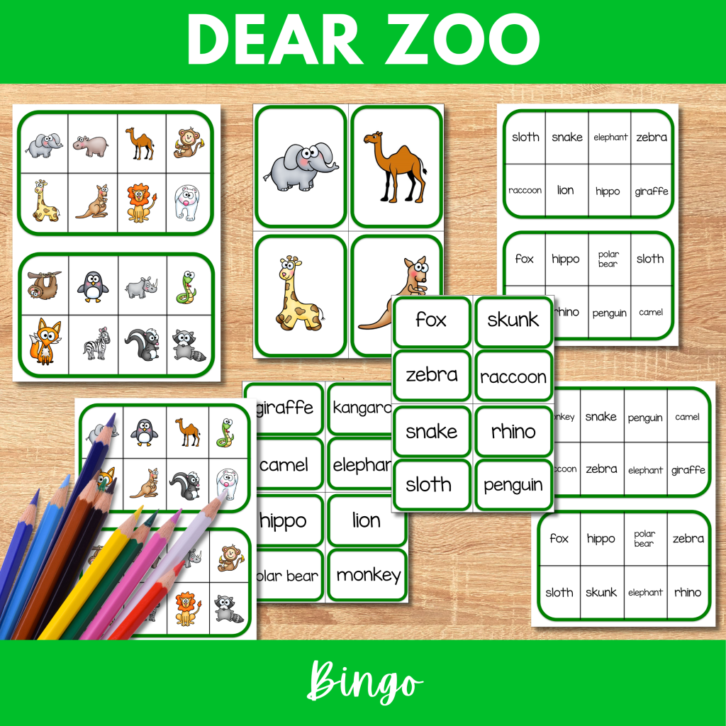 Dear Zoo Activities