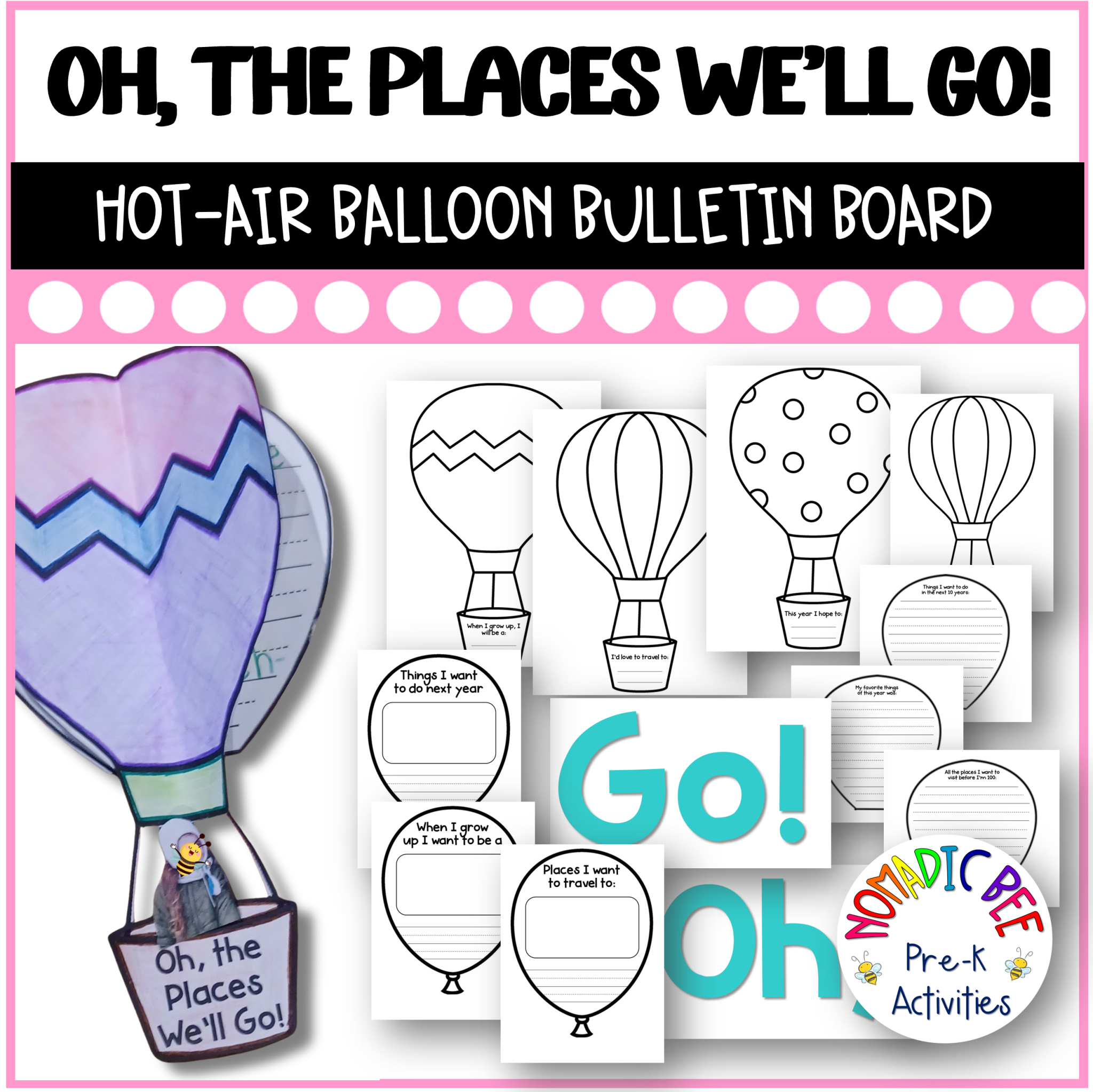 Oh, the Places I'll Go! Activities