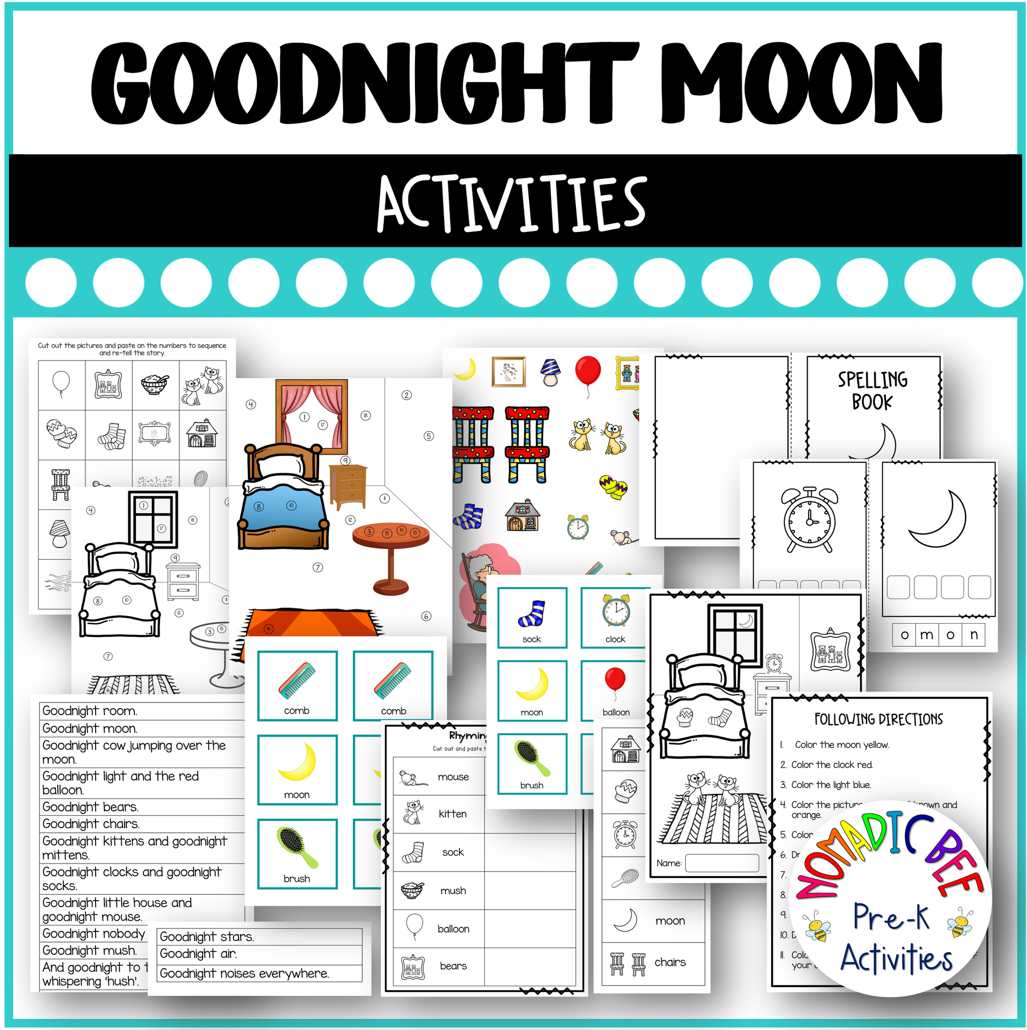 Goodnight Moon Activities