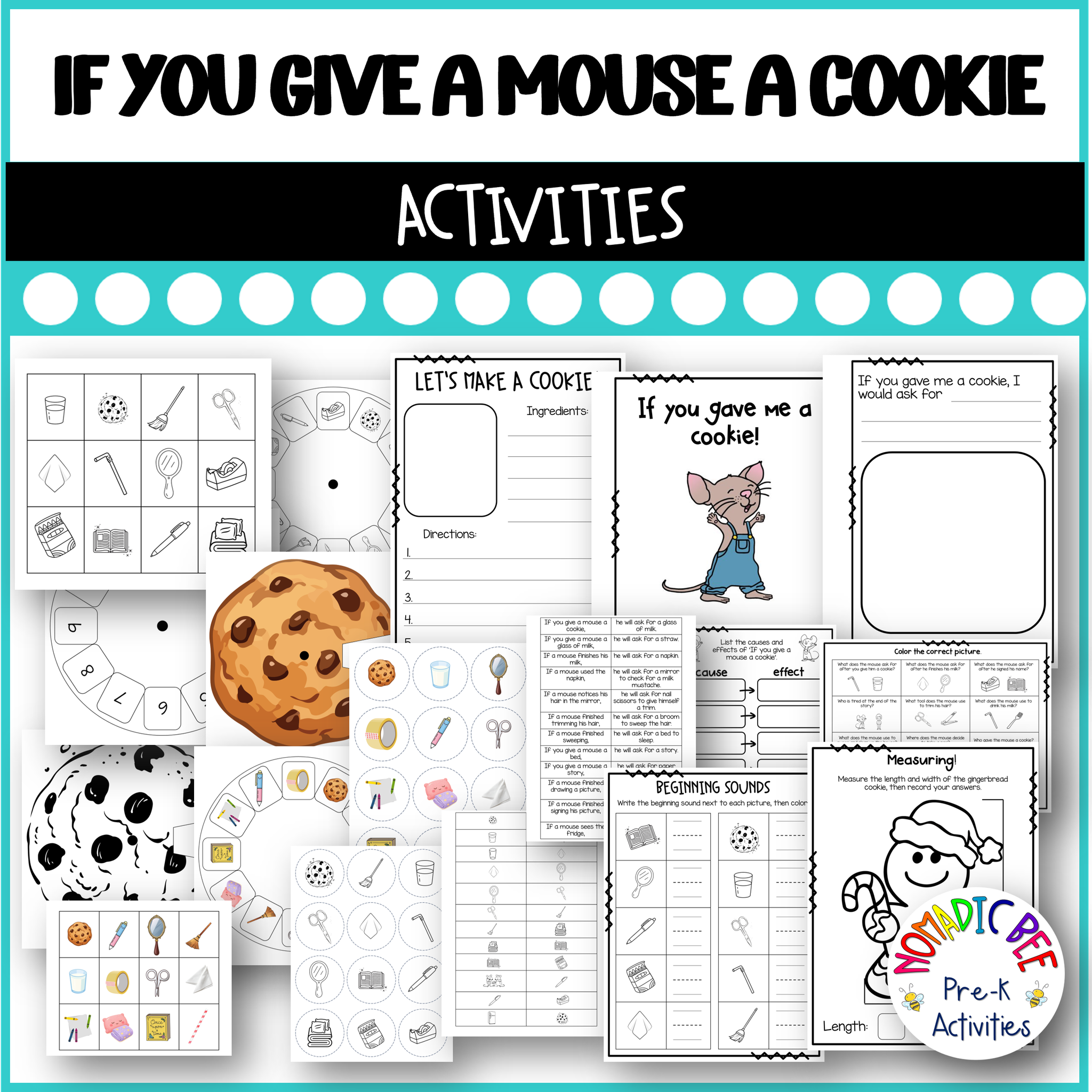 If you give a Mouse a Cookie Activities