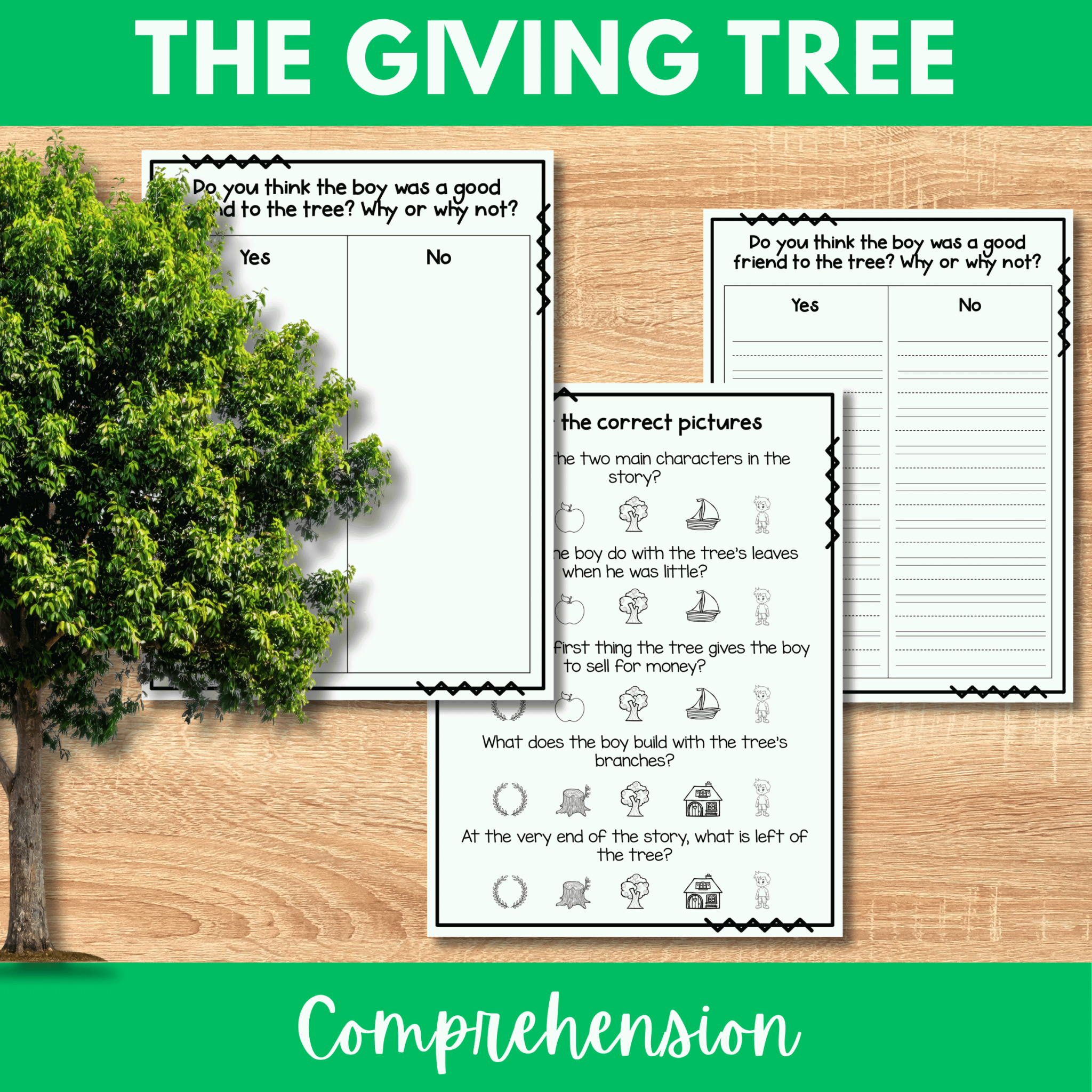 The Giving Tree Activities